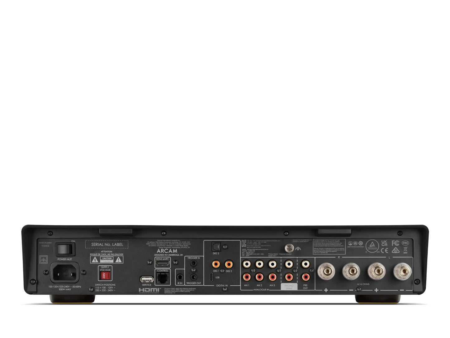 Arcam A25+ Vollverstärker mit hochwertiger Audiotechnik für anspruchsvolle HiFi-Systeme.