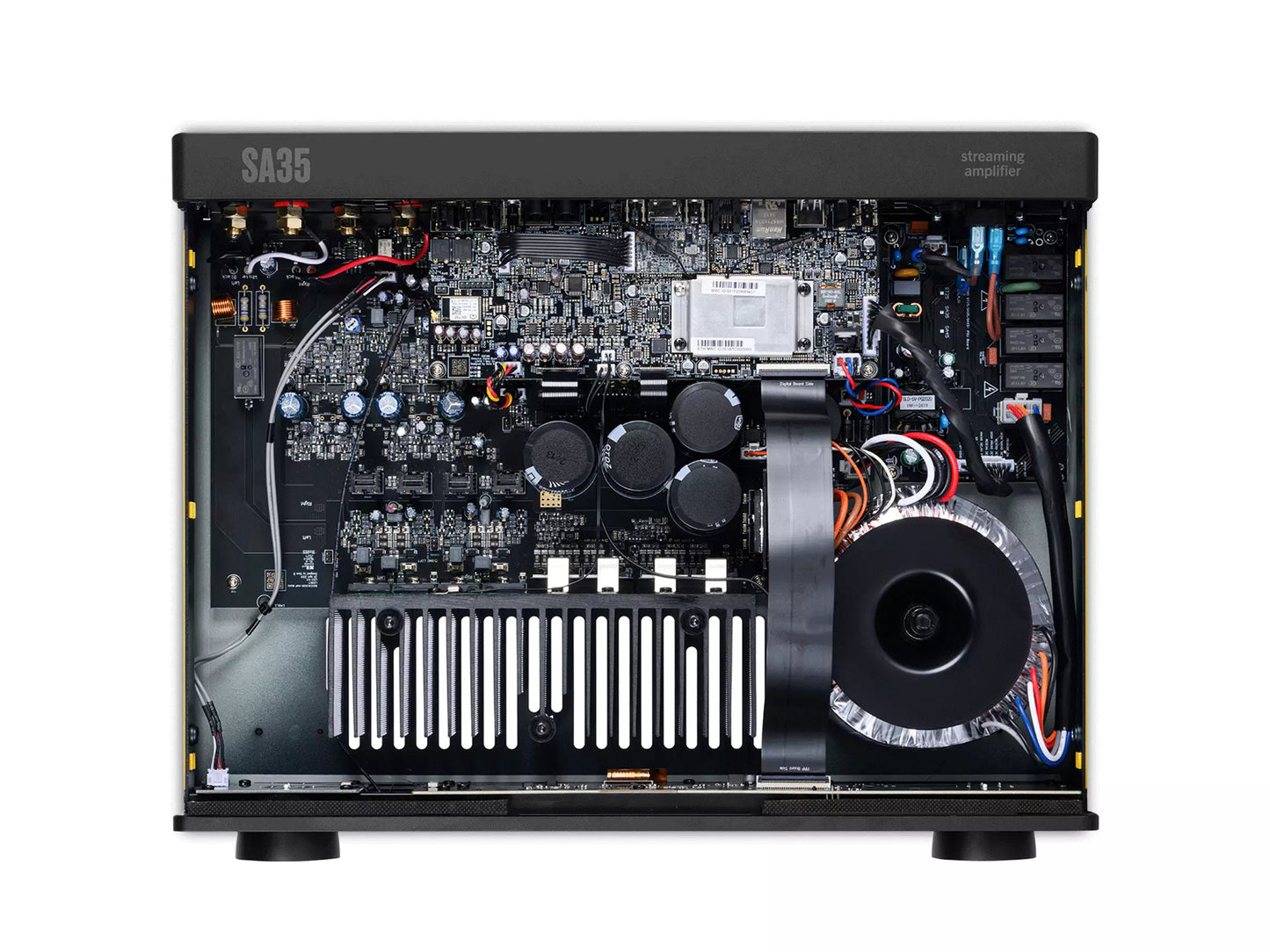 Arcam SA35 Streaming-Vollverstärker für Hi-Res-Musik und hochwertige HiFi-Systeme.