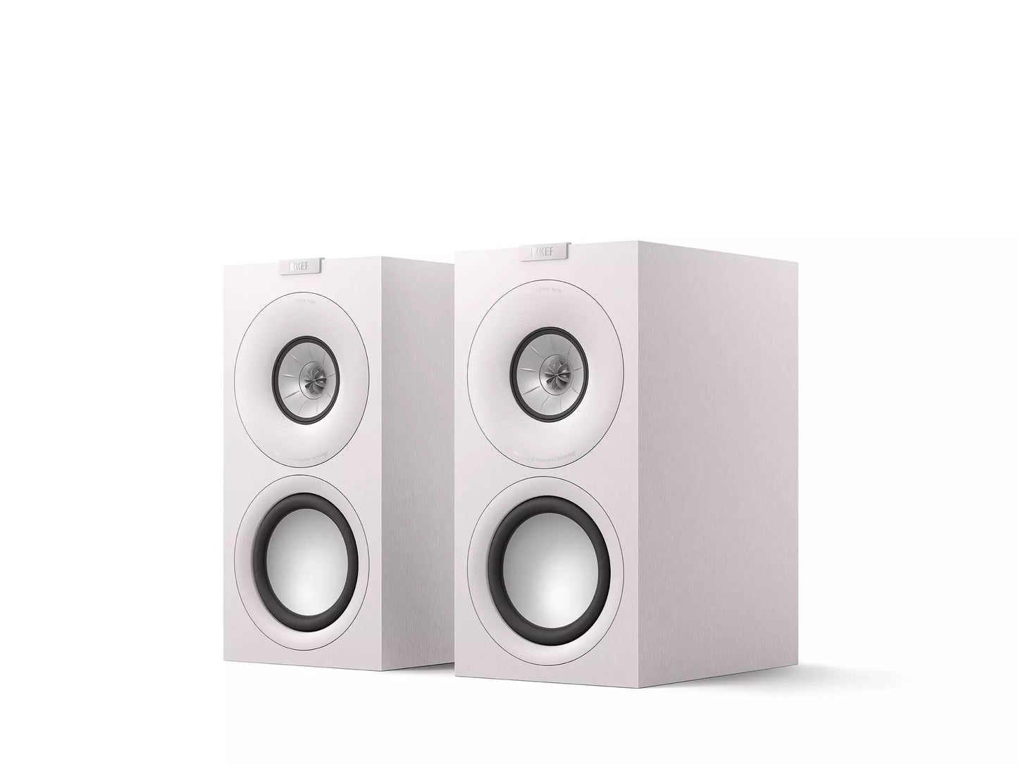 KEF Q Concerto Meta Regallautsprecher mit MAT-Technologie für authentische Klangqualität und breite Klangbühne.