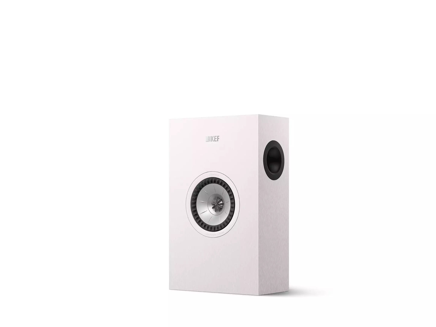 KEF Q4 Meta Regallautsprecher mit MAT-Technologie für präzise Musikwiedergabe und klare Details.