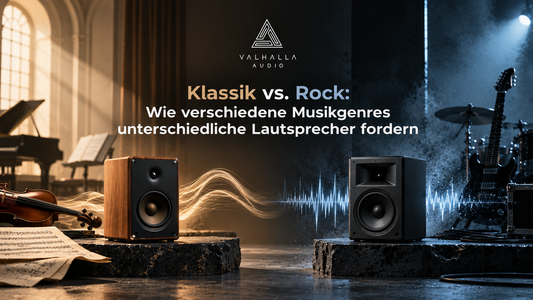Klassik vs. Rock: Wie verschiedene Musikgenres unterschiedliche Lautsprecher fordern