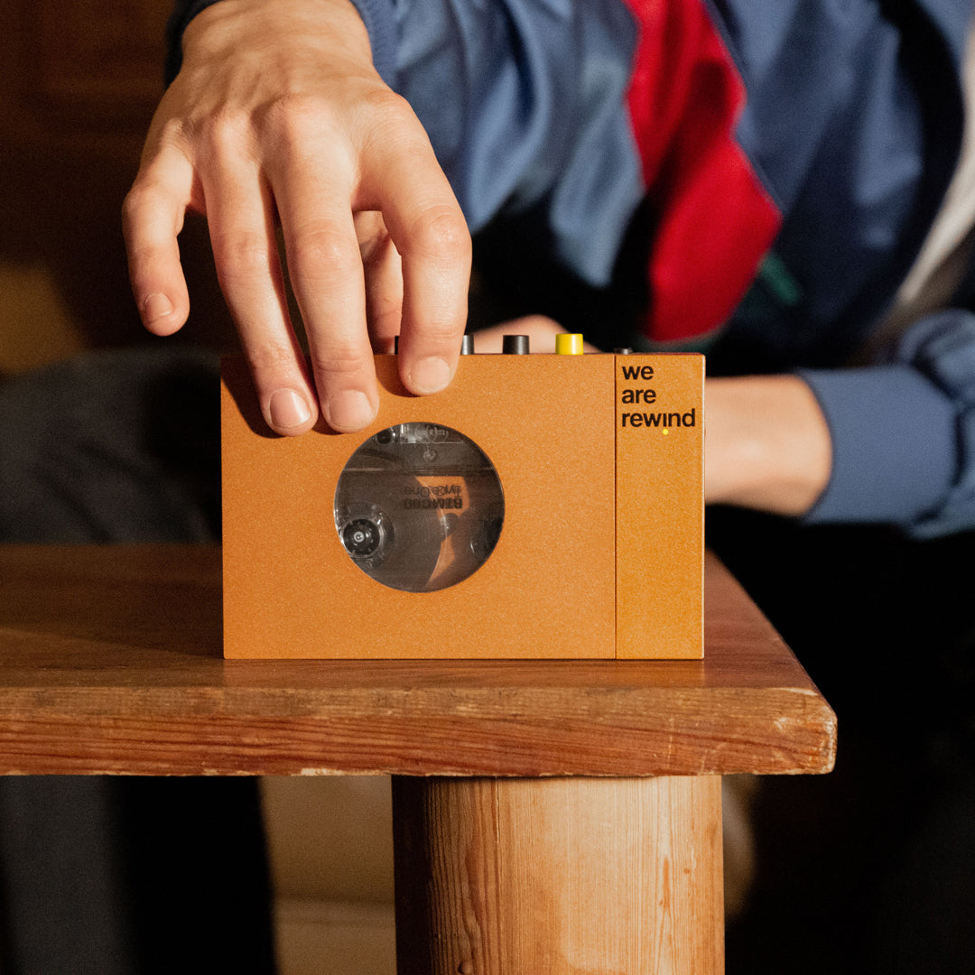 We Are Rewind Portable BT Cassette Player Kurt