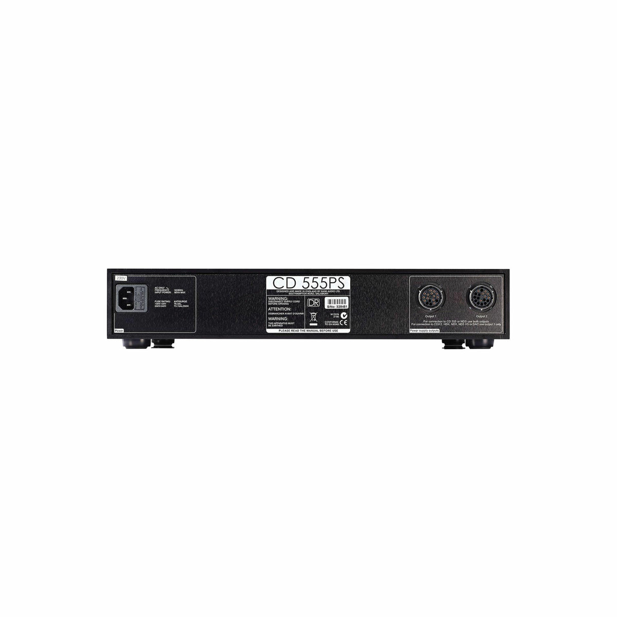 NAIM NAPS 555 DR externes High-End-Netzteil zur Optimierung der Stromversorgung kompatibler NAIM-Komponenten.