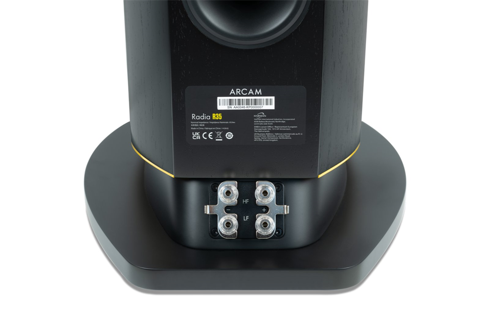 Arcam R35 Standlautsprecher für detailreichen Klang und hochwertige Musikwiedergabe.