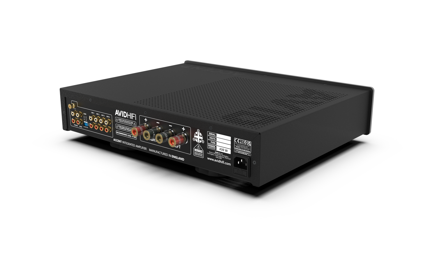 AVID Accent Vollverstärker für hochwertige Musikwiedergabe und moderne HiFi-Systeme.