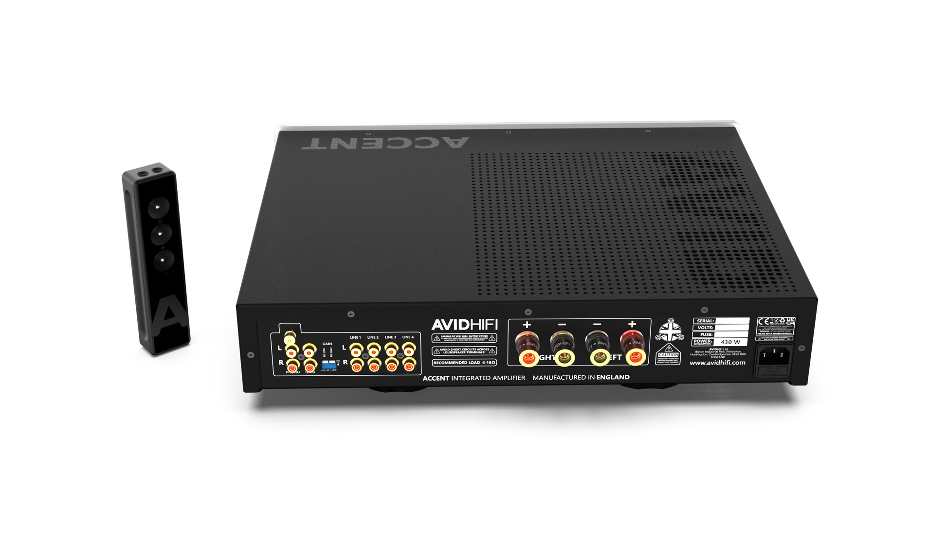 AVID Accent Vollverstärker für hochwertige Musikwiedergabe und moderne HiFi-Systeme.