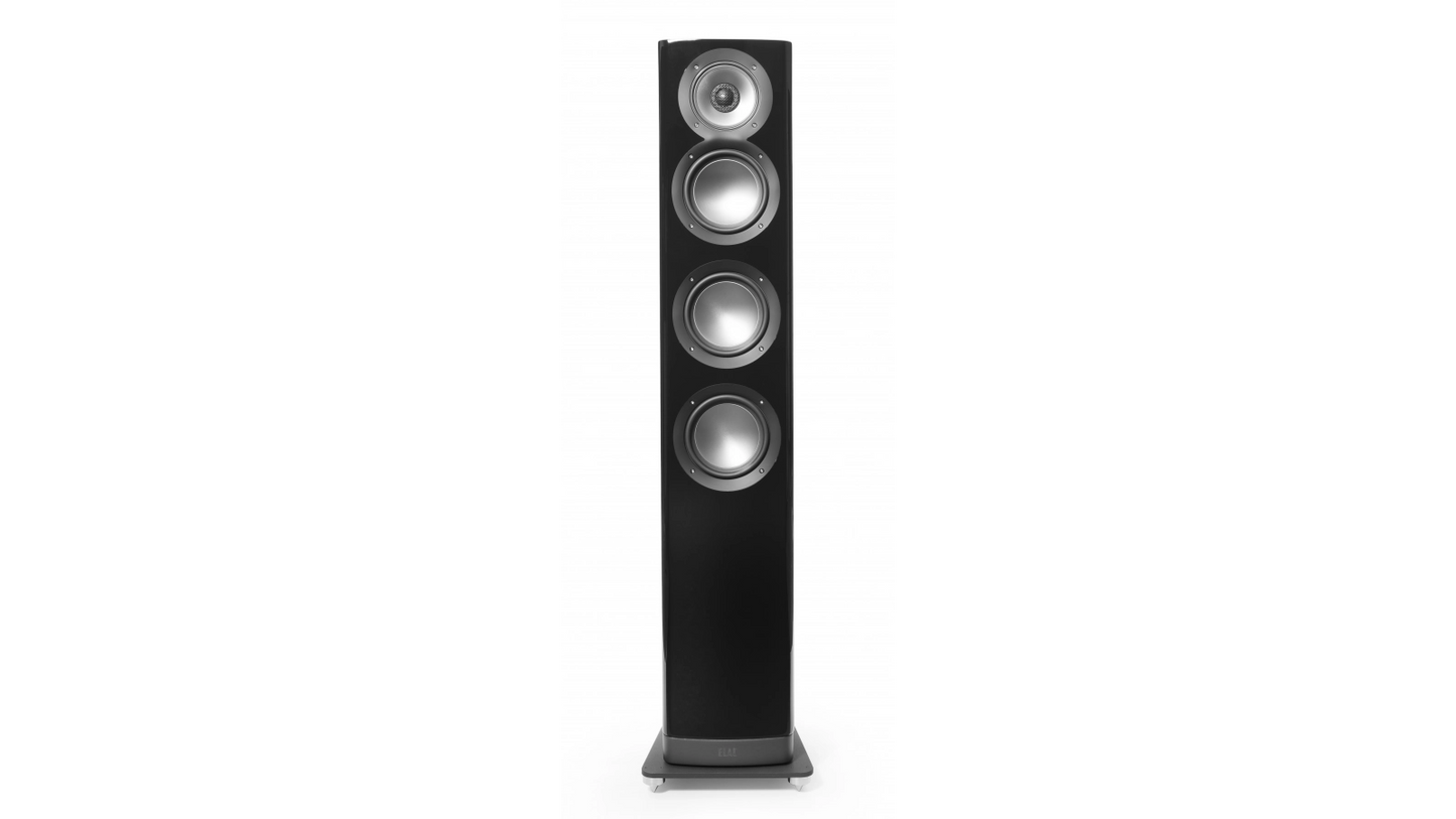 ELAC Navis ARF-51 aktiver Standlautsprecher mit kraftvollem Klang und integrierter Verstärkertechnologie.