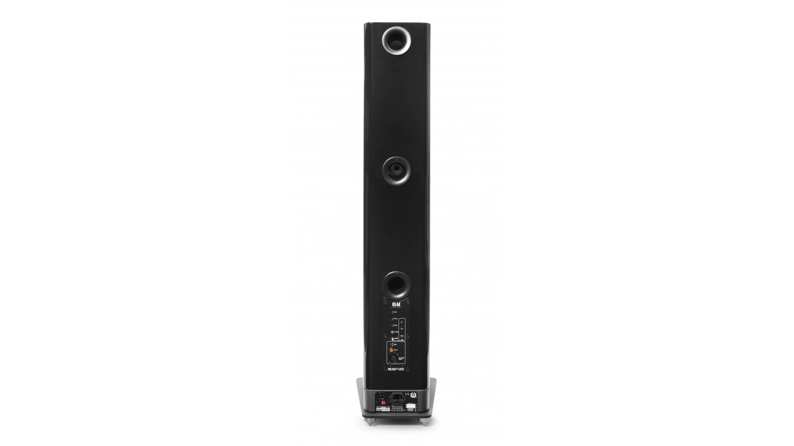 ELAC Navis ARF-51 aktiver Standlautsprecher mit kraftvollem Klang und integrierter Verstärkertechnologie.
