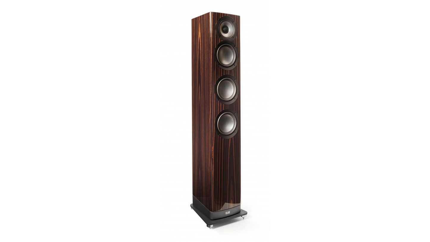 ELAC Navis ARF-51 aktiver Standlautsprecher mit kraftvollem Klang und integrierter Verstärkertechnologie.