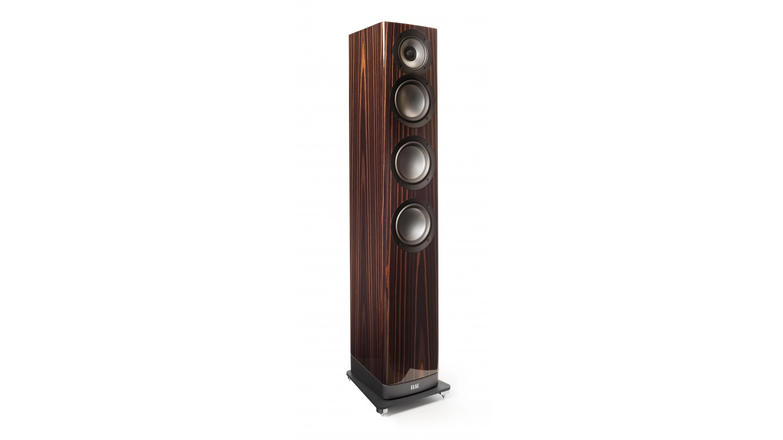 ELAC Navis ARF-51 aktiver Standlautsprecher mit kraftvollem Klang und integrierter Verstärkertechnologie.
