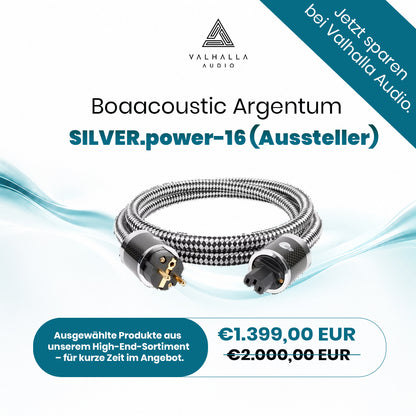 Boaacoustic Argentum SILVER.power-16 (Aussteller)