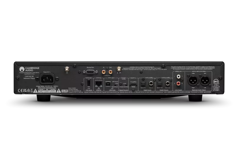 Cambridge Audio CXN100 SE Netzwerk-Streamer mit Hi-Res-Audio und integriertem Premium-DAC.