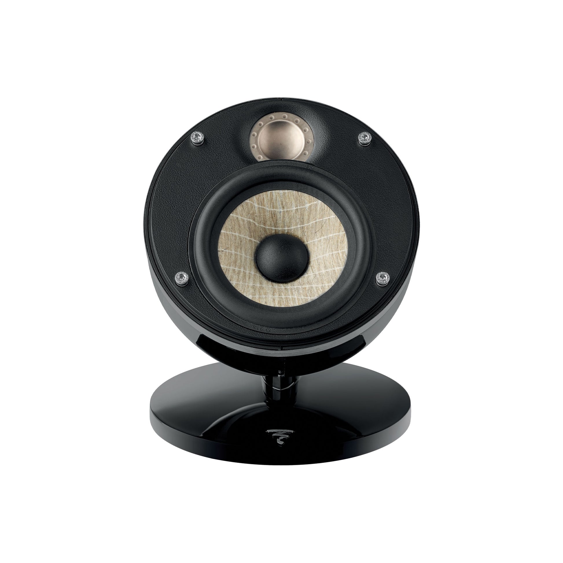 Focal Dôme Flax Sat 10 Kompaktlautsprecher mit Flax-Membran für detailreiche HiFi-Wiedergabe.