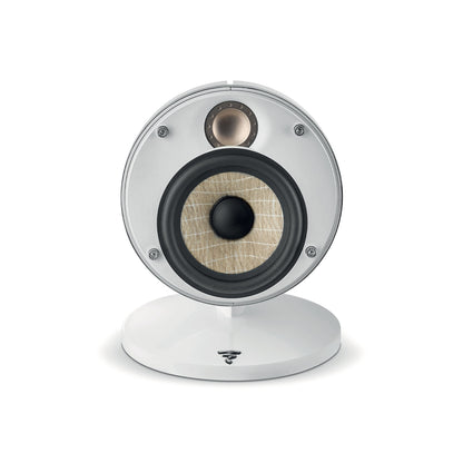 Focal Dôme Flax Sat 10 Kompaktlautsprecher mit Flax-Membran für detailreiche HiFi-Wiedergabe.
