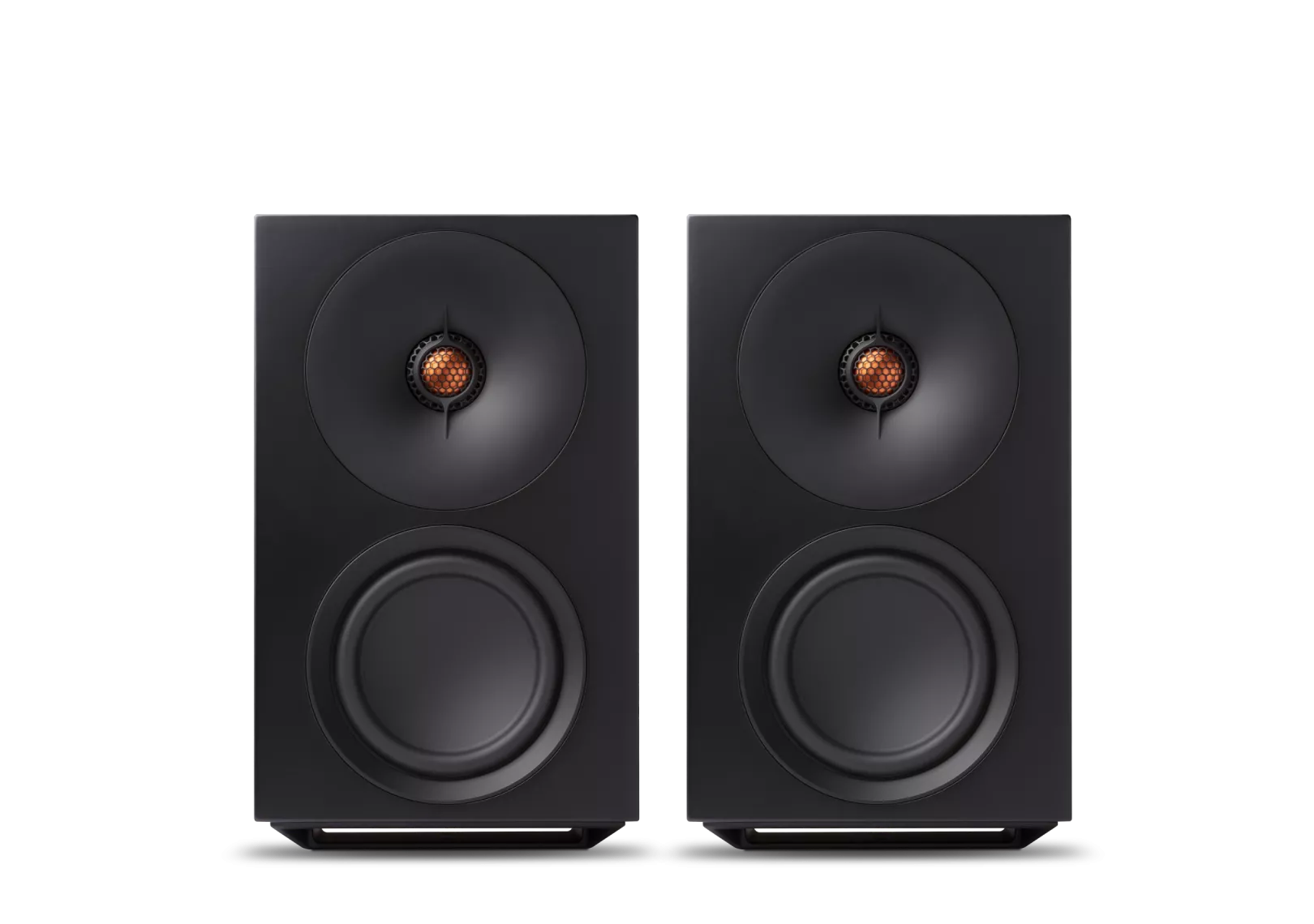 Cambridge Audio L/R M Regallautsprecher mit ausgewogener Klangabstimmung für HiFi-Systeme.