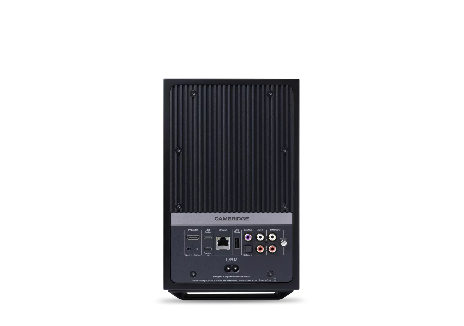 Cambridge Audio L/R M Regallautsprecher mit ausgewogener Klangabstimmung für HiFi-Systeme.