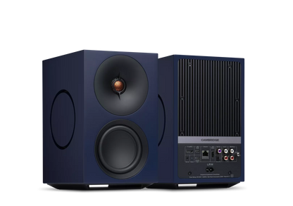 Cambridge Audio L/R M Regallautsprecher mit ausgewogener Klangabstimmung für HiFi-Systeme.