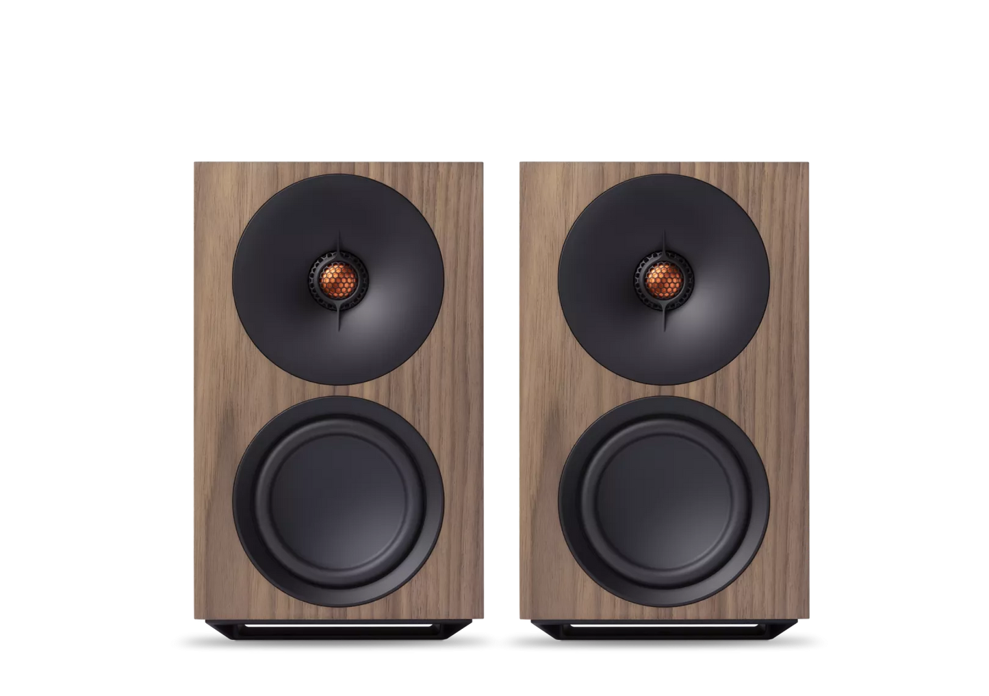 Cambridge Audio L/R M Regallautsprecher mit ausgewogener Klangabstimmung für HiFi-Systeme.