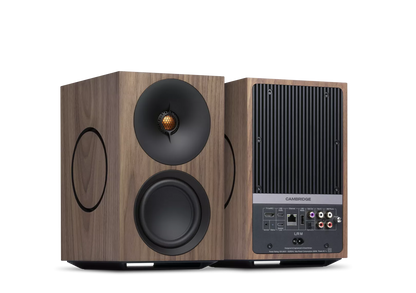 Cambridge Audio L/R M Regallautsprecher mit ausgewogener Klangabstimmung für HiFi-Systeme.