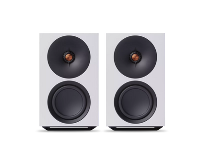 Cambridge Audio L/R M Regallautsprecher mit ausgewogener Klangabstimmung für HiFi-Systeme.