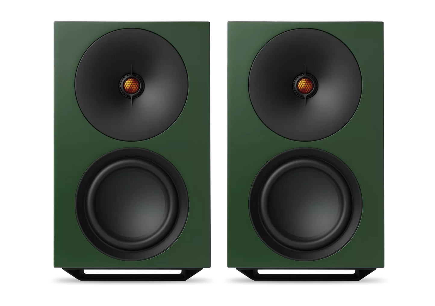 Cambridge Audio L/R X Premium-Regallautsprecher für audiophile Stereo- und Heimkinoanwendungen.