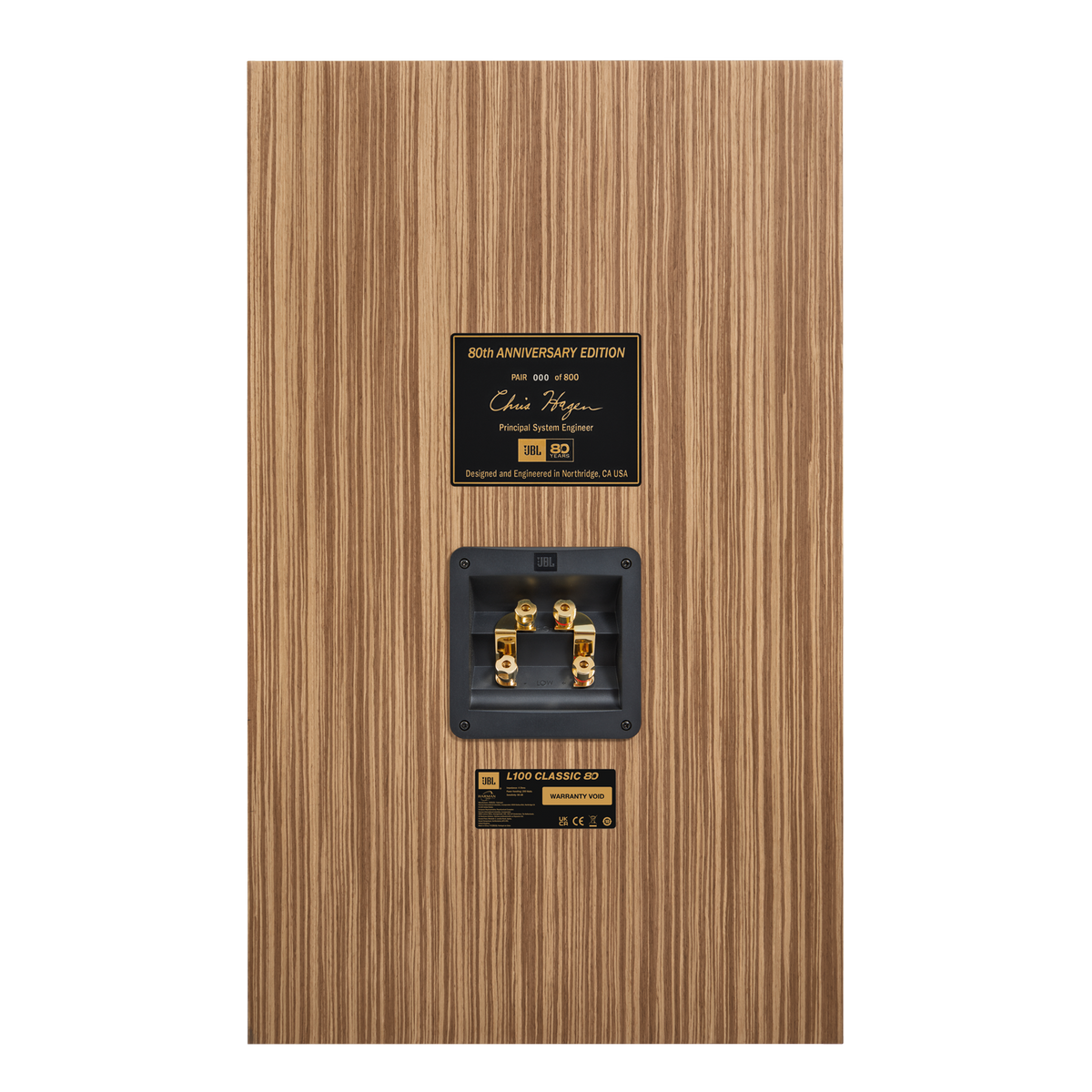 JBL L100 Classic 80th Anniversary Edition