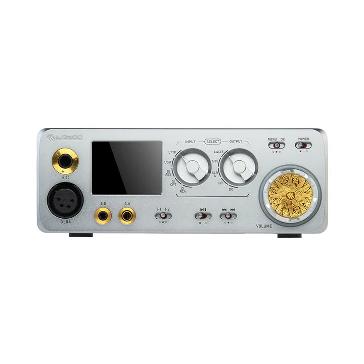 Lotoo Gungnir Referenz-Kopfhörerverstärker und DAC für höchste Klangqualität und anspruchsvolle Audiowiedergabe.