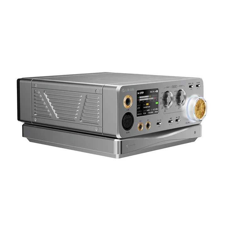 Lotoo Gungnir Referenz-Kopfhörerverstärker und DAC für höchste Klangqualität und anspruchsvolle Audiowiedergabe.