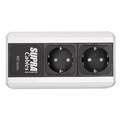 SUPRA Cables MAINS BLOCK MD02-EU SWITCH