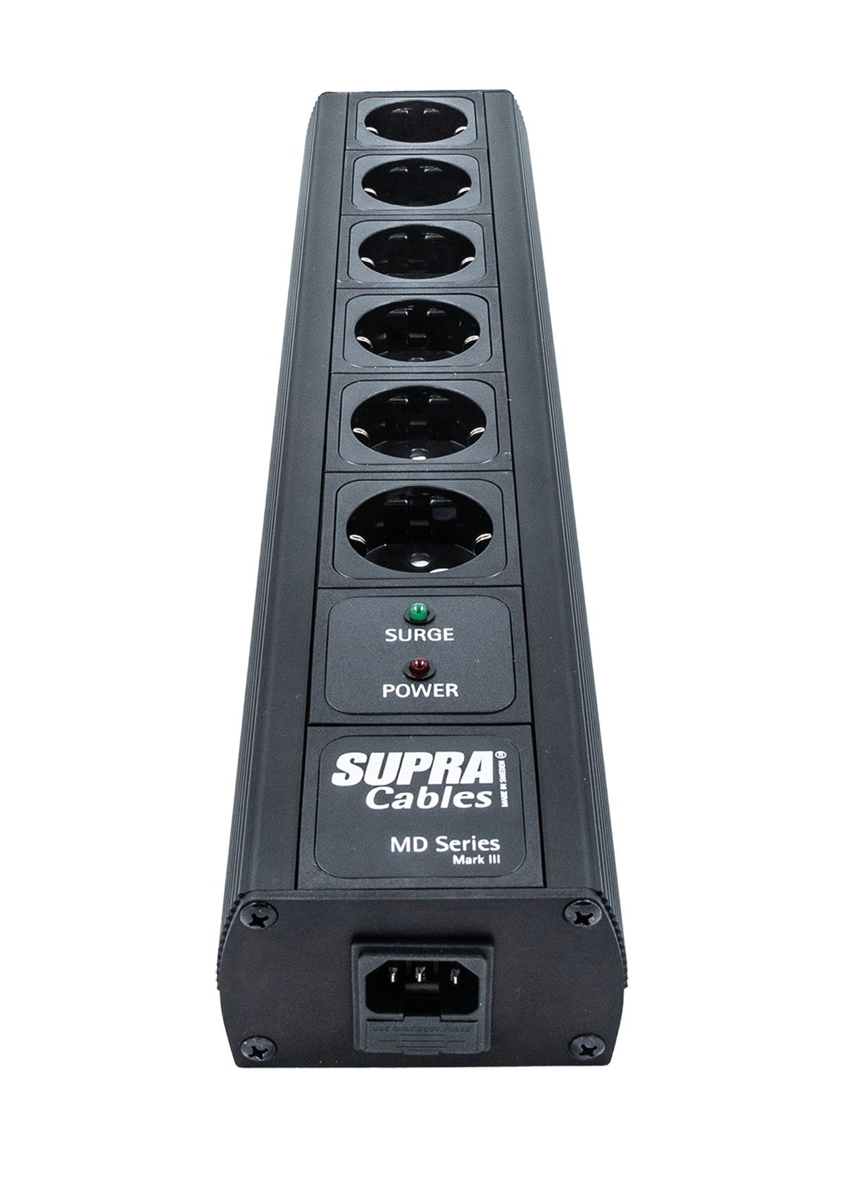 SUPRA Cables MAINS BLOCK MD06-EU/SP SPC BLACK