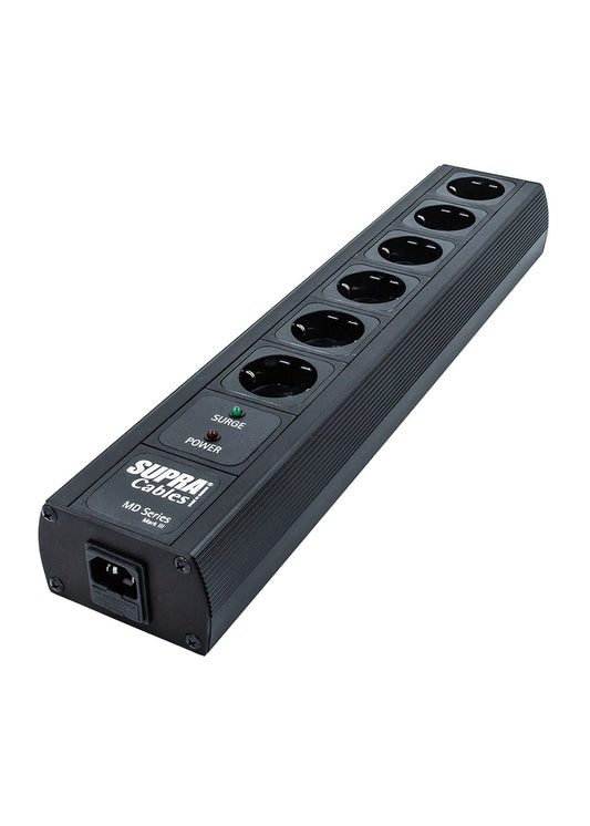 SUPRA Cables MAINS BLOCK MD06-EU/SP SPC BLACK