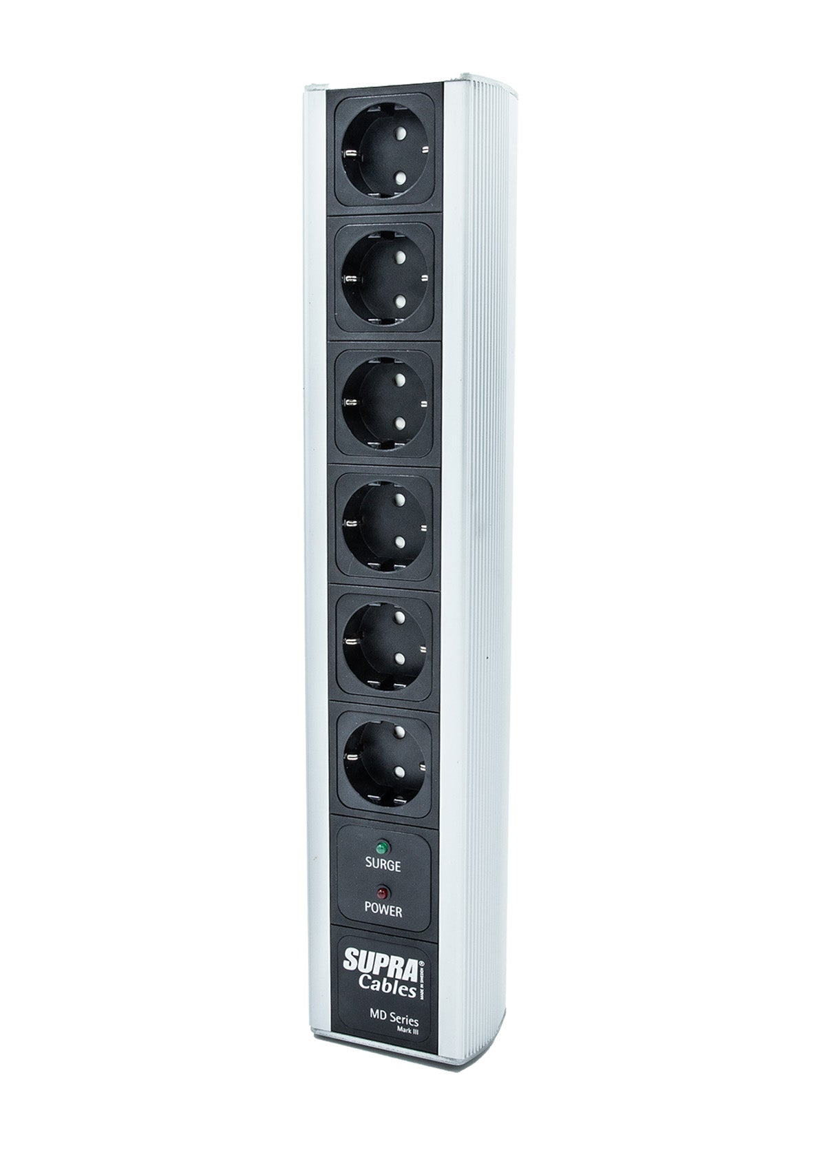 SUPRA Cables MAINS BLOCK MD06-EU/SP SWITCH
