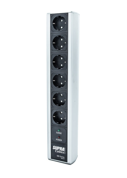 SUPRA Cables MAINS BLOCK MD06-EU/SP SWITCH
