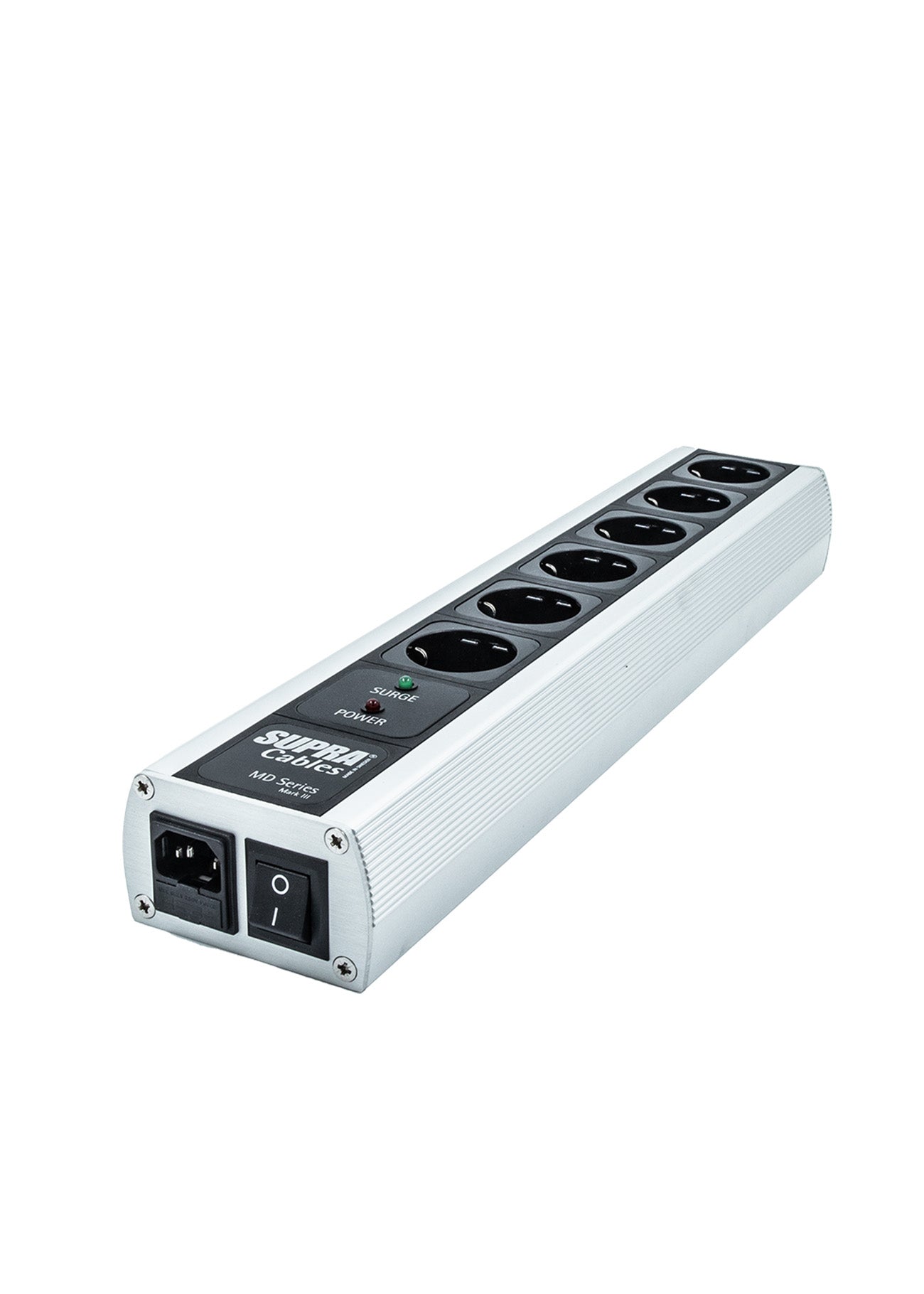 SUPRA Cables MAINS BLOCK MD06-EU/SP SWITCH