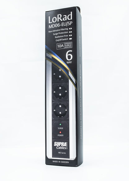 SUPRA Cables MAINS BLOCK MD06-EU/SP