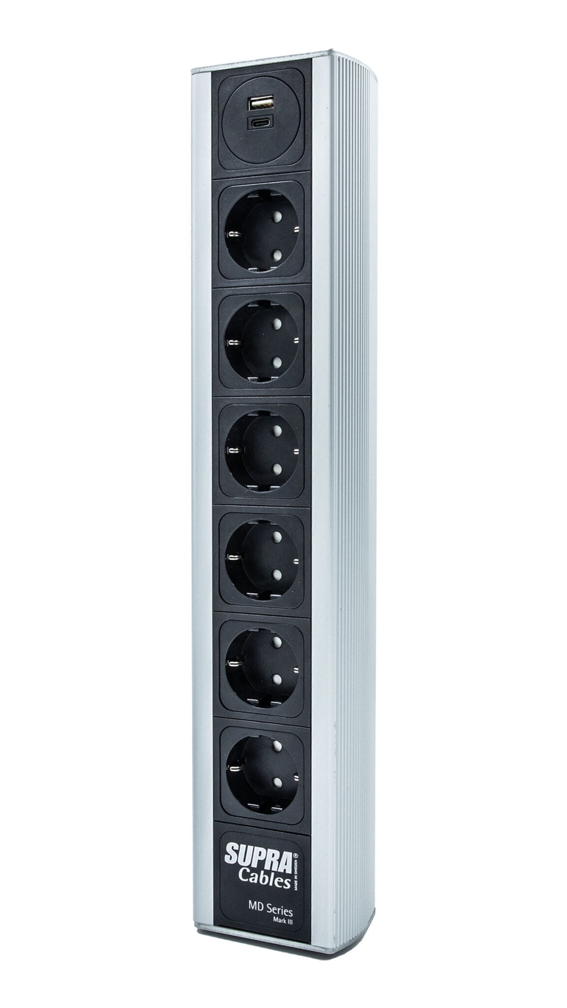 SUPRA Cables MAINS BLOCK MD06-EU USB-A/C