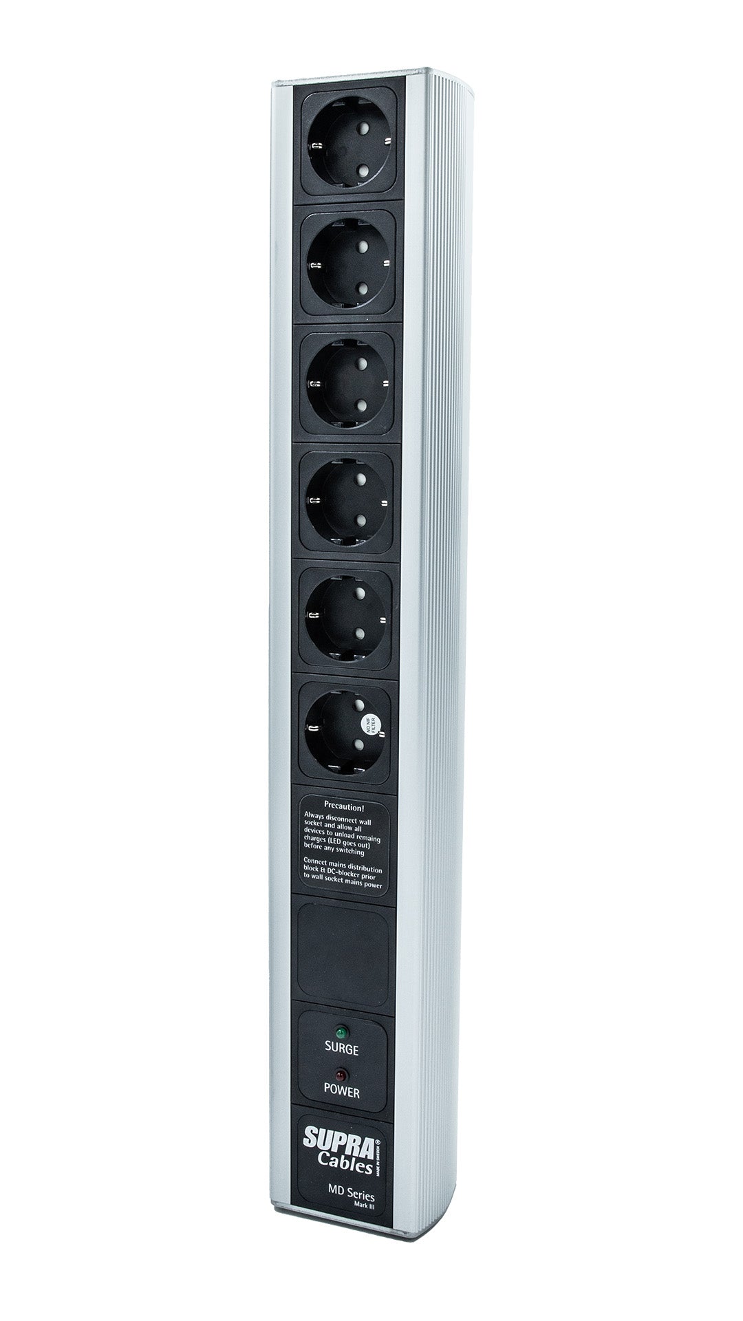 SUPRA Cables MAINS BLOCK MD06DC-16-EU/SP