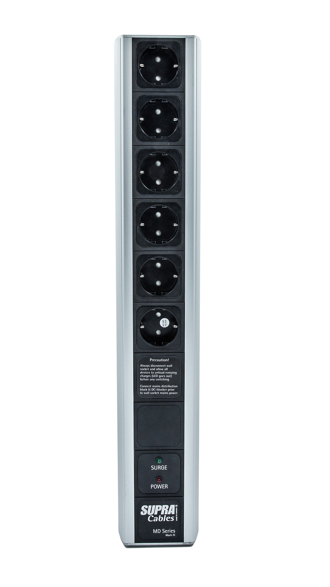 SUPRA Cables MAINS BLOCK MD06DC-16-EU/SP