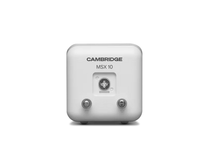 Cambridge Audio MSX 10 kompakter Regallautsprecher für präzise und ausgewogene Musikwiedergabe.
