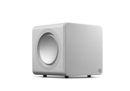 Cambridge Audio MSX Sub 200 kompakter Aktiv-Subwoofer für tiefen und kontrollierten Bass.