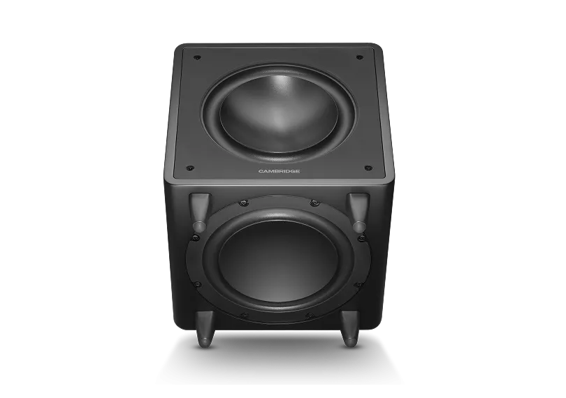 Cambridge Audio MSX Sub 300 Aktiv-Subwoofer für kraftvollen und präzisen Bass im HiFi- und Heimkino-System.