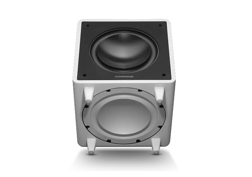 Cambridge Audio MSX Sub 300 Aktiv-Subwoofer für kraftvollen und präzisen Bass im HiFi- und Heimkino-System.