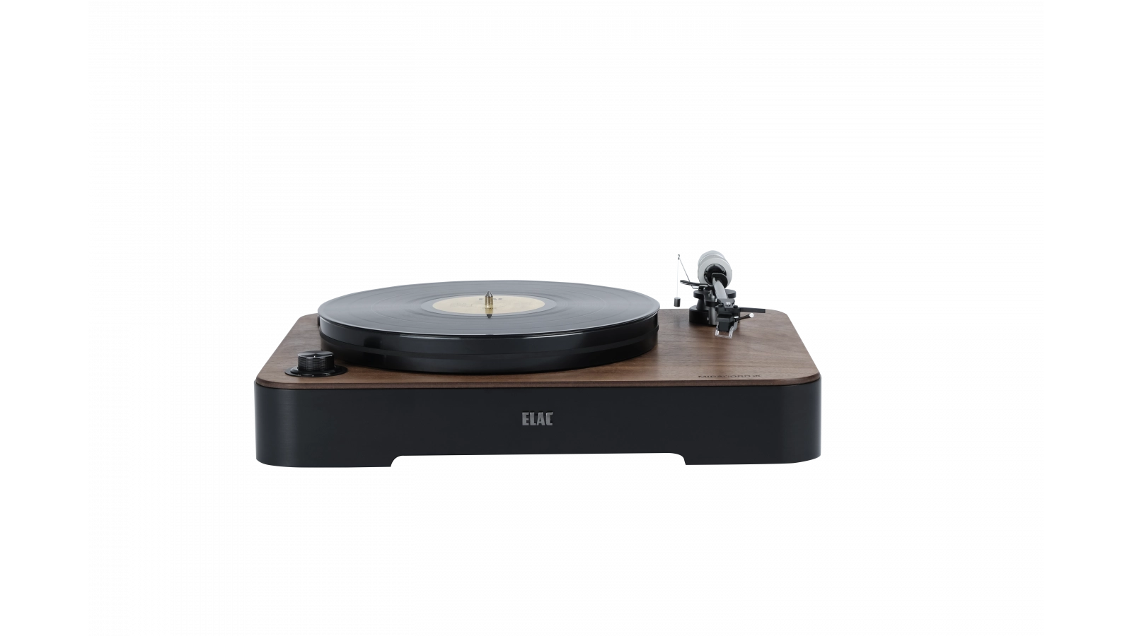 ELAC Miracord 80 Premium-Plattenspieler für präzise und audiophile Vinylwiedergabe.