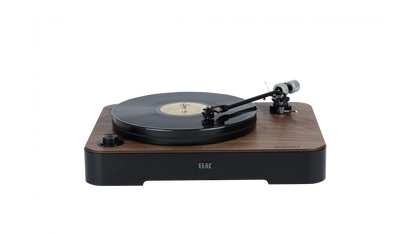 ELAC Miracord 80 Premium-Plattenspieler für präzise und audiophile Vinylwiedergabe.