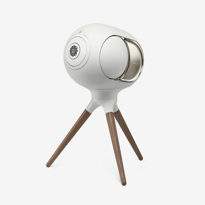 Devialet Treepod Phantom Ultimate Design-Lautsprecherständer aus Holz für die stilvolle Aufstellung kompatibler Phantom Lautsprecher.