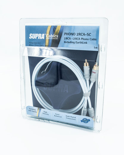 SUPRA Cables PHONO 2RCA-SC AUDIO