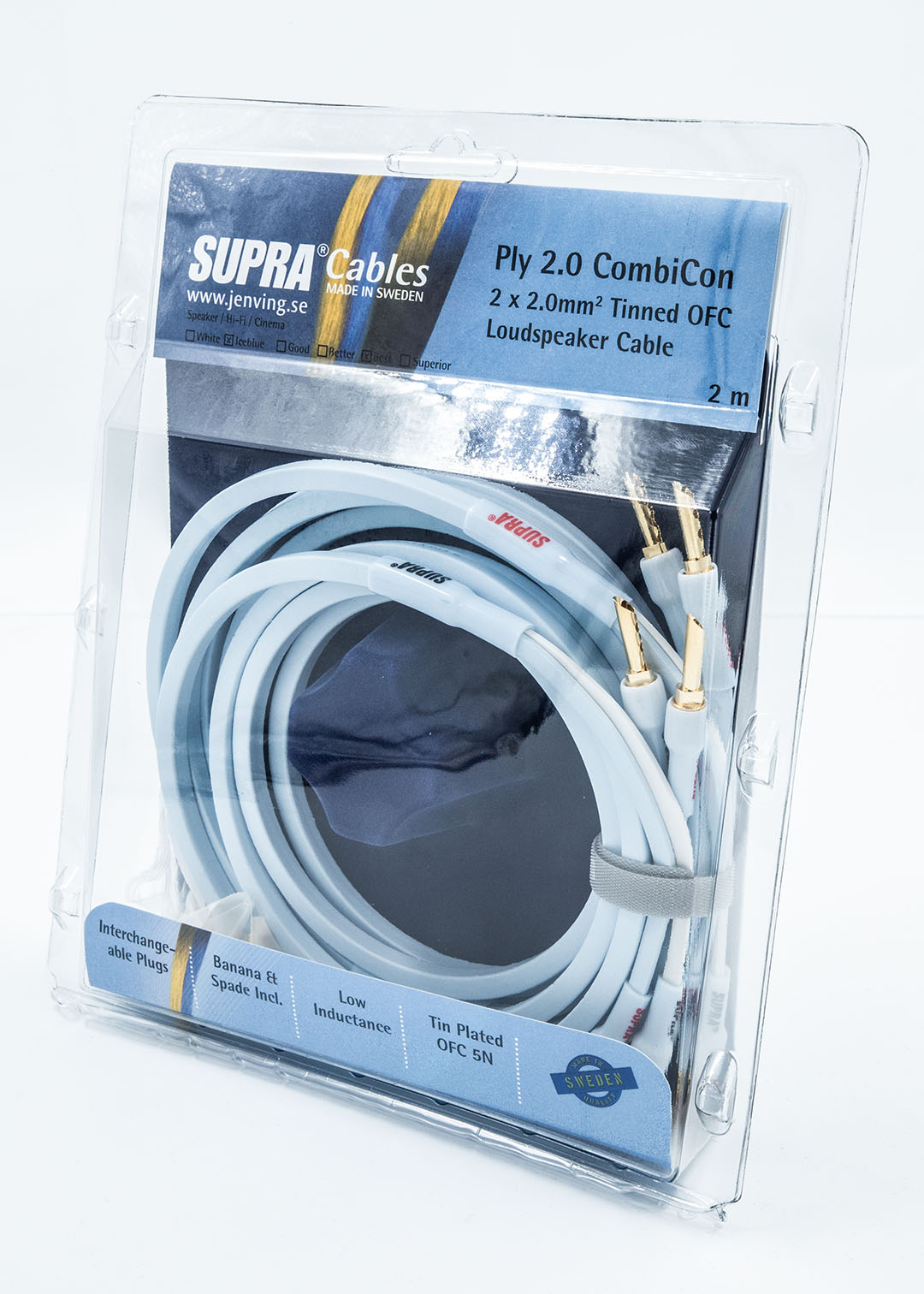 SUPRA Cables PLY 2X2.0 COMBICON
