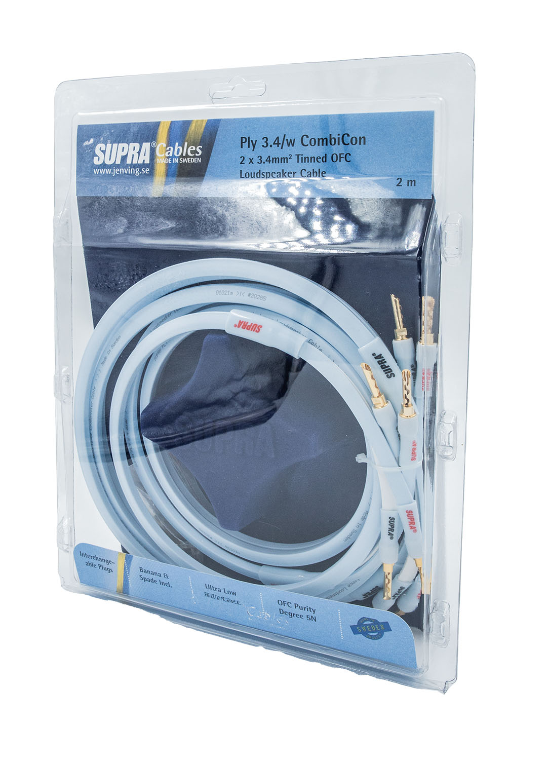 SUPRA Cables PLY 2X3.4/S COMBICON
