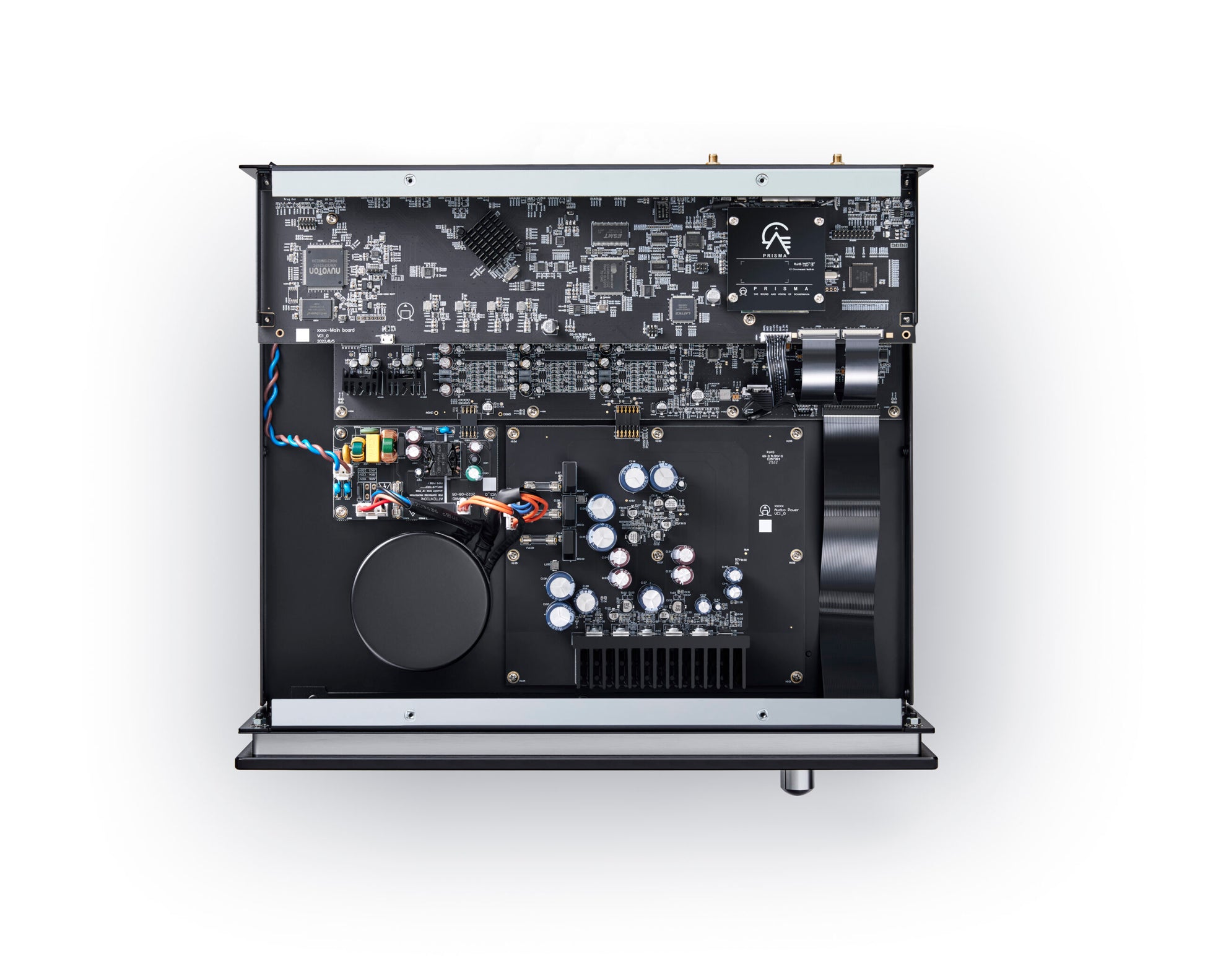 PRIMARE SP25 Prisma AV-Vorverstärker mit Netzwerk-Streaming für anspruchsvolle Heimkino- und Audio-Systeme.