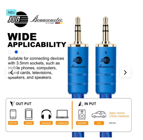 Boaacoustic Precision BLUE.jack-trs-3.5